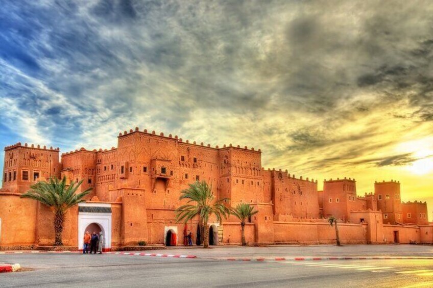 Ouarzazate beautiful historic Kasbah