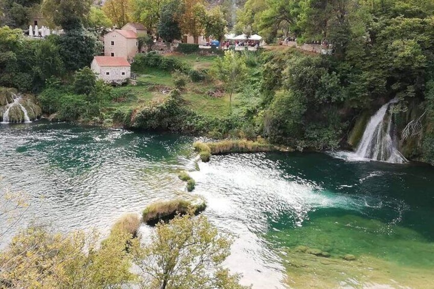 Private Tour to National Park Krka Waterfalls from Split or Trogir