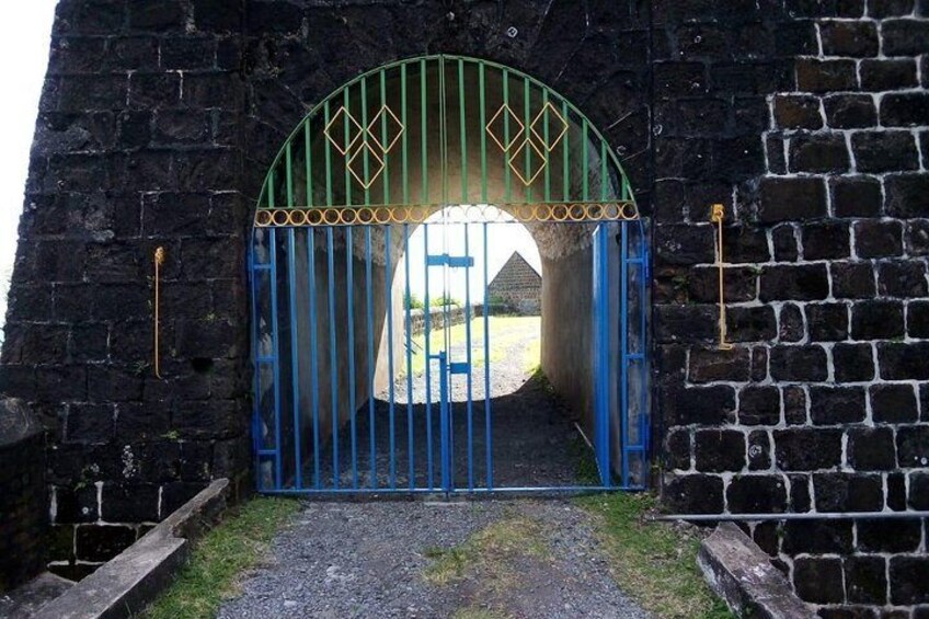 Entrance to Fort Charlotte