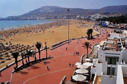 Agadir City Tour and Souk Elhad from Taghazout(minimum 2 pers)