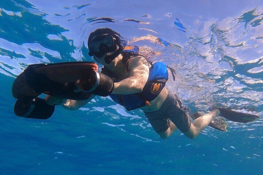 San Juan Jet Snorkel with Turtles and Videos