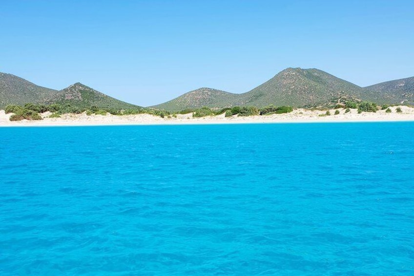 Cagliari Shore Excursion: South West Hidden Beaches Private Boat Tour