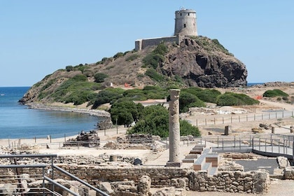 Cagliari Private Shore Excursion: Nora Archaeological Site and Pula Town