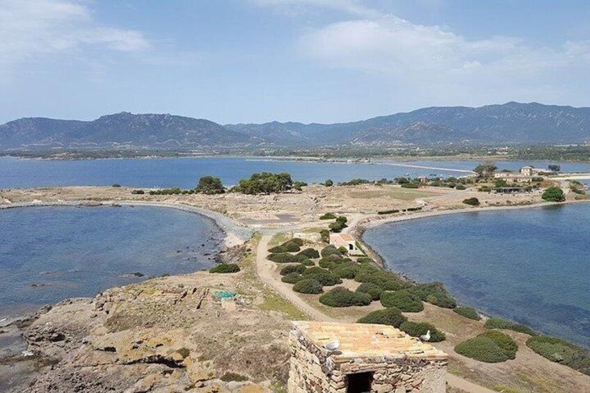 Cagliari Shore Excursion: Archaeological Nuraghe and Nora Tour