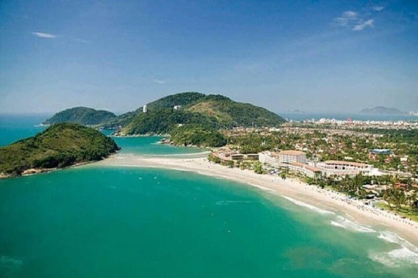 Santos Shore Excursion: Full Day Beaches Tour