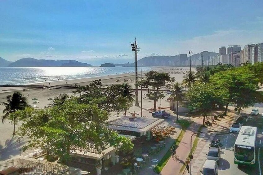 Santos Shore Excursion: Full Day Beaches Tour