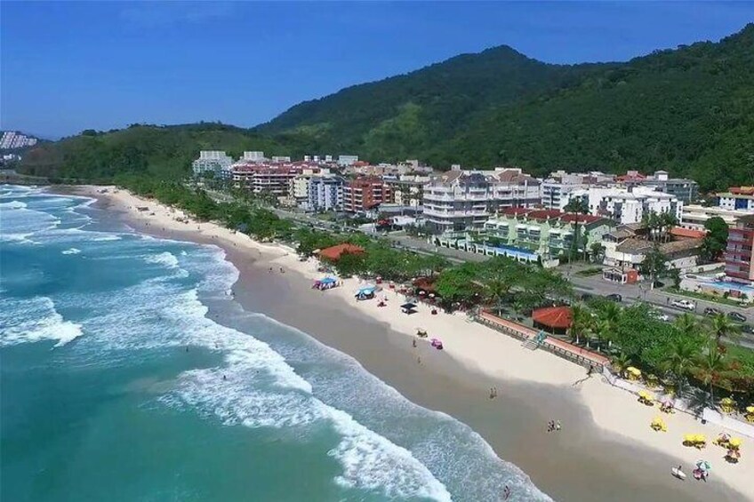 Santos Shore Excursion: Full Day Beaches Tour