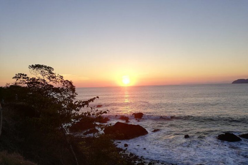 Sunset, Jacó Beach.