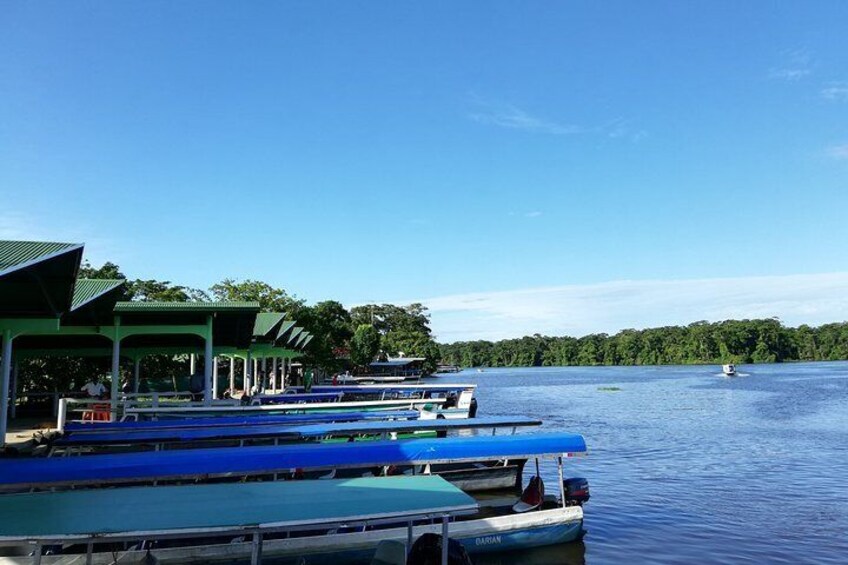 Dock El Almendro, Tortuguero, Limon, Costa Rica