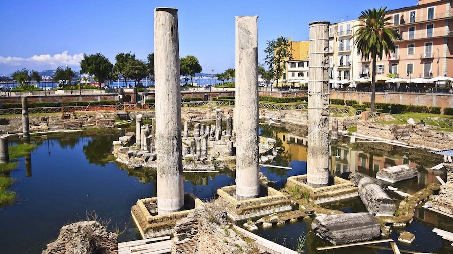 Phlegraean Fields ruins near Naples