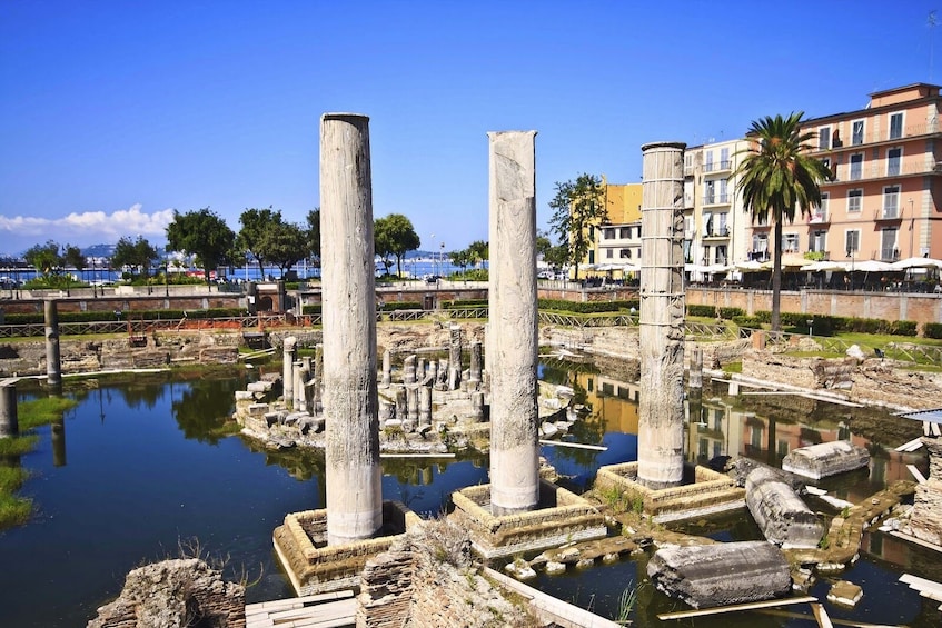 Phlegraean Fields ruins near Naples