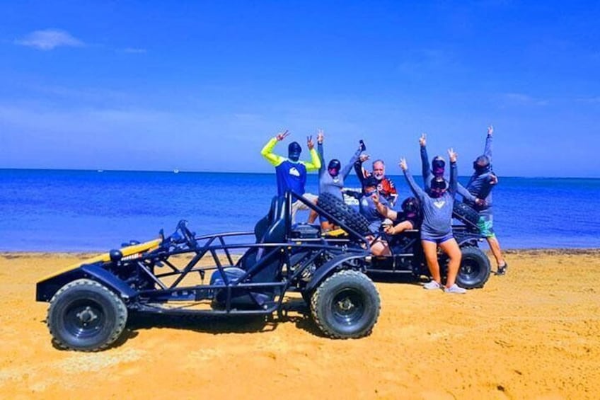 Buggy Adventure plus Beach and Monkey and Sloths Eco Park