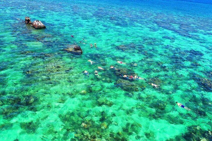 Shipwreck Snorkeling a must in Roatan