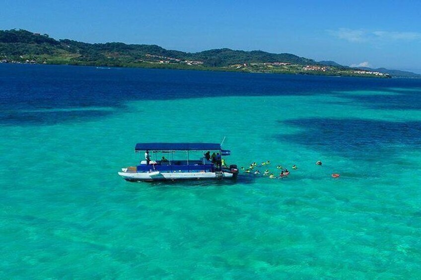 One of Roatan's best snorkeling sites