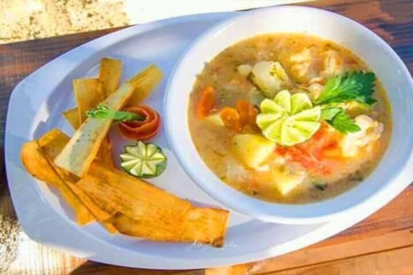 Delicious island style soup