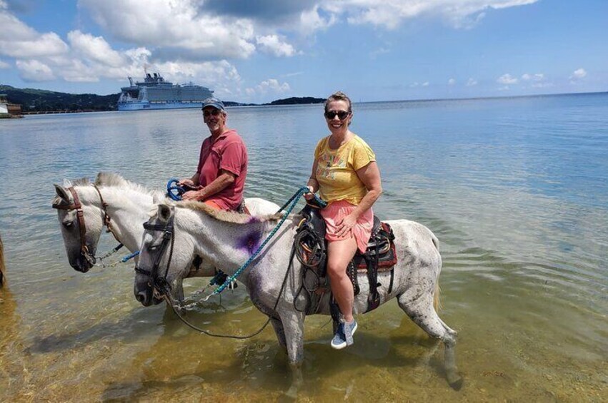 Roatan Nature Combo: Mangrove Cruise, Horseback Riding & Snorkel