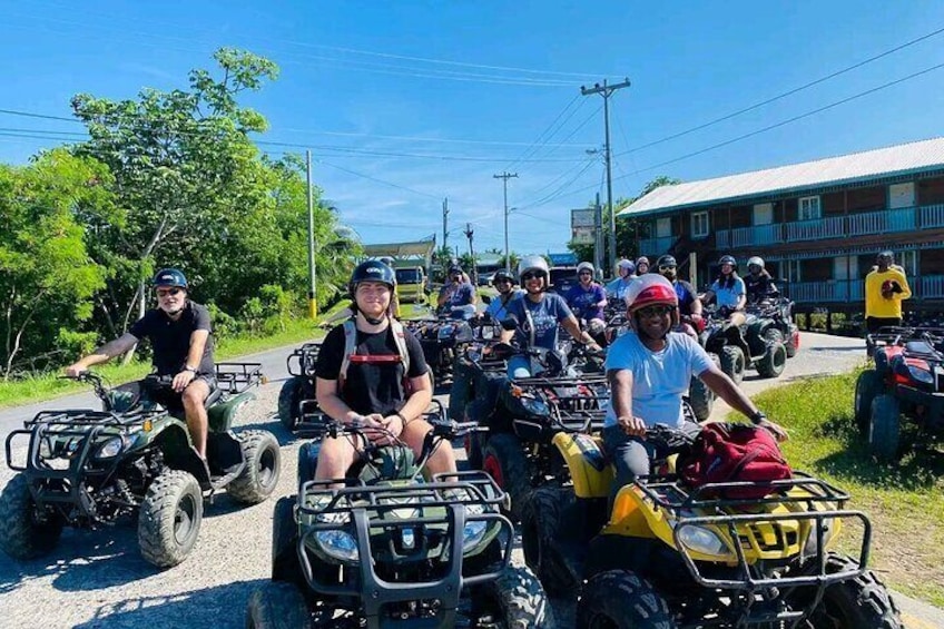 Off road ATV Island tour and beach