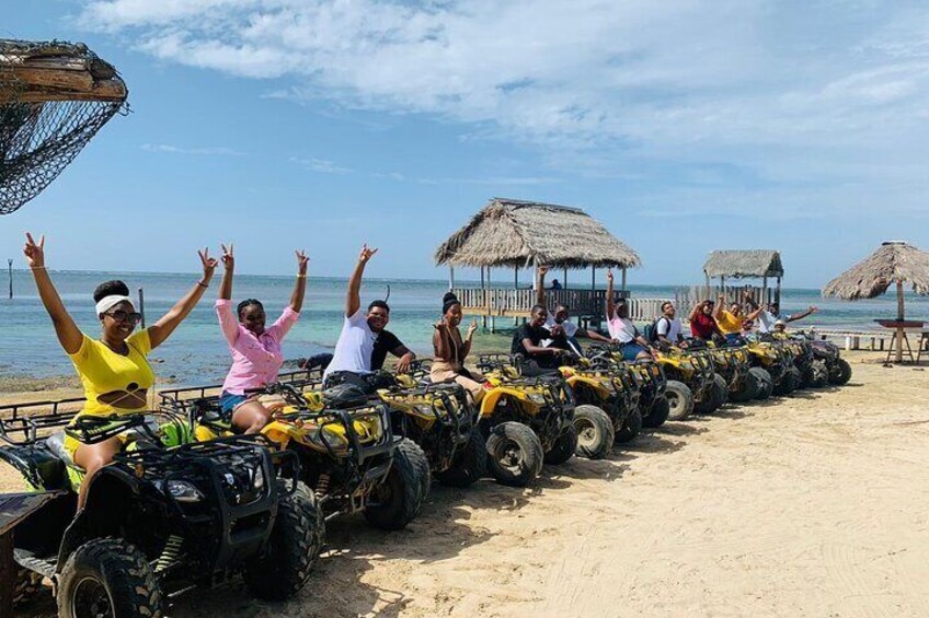 Roatan Island Tour Plus ATV Adventure and beach