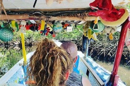 Mangrove cruise garífuna Culture sightseeing and Lunch