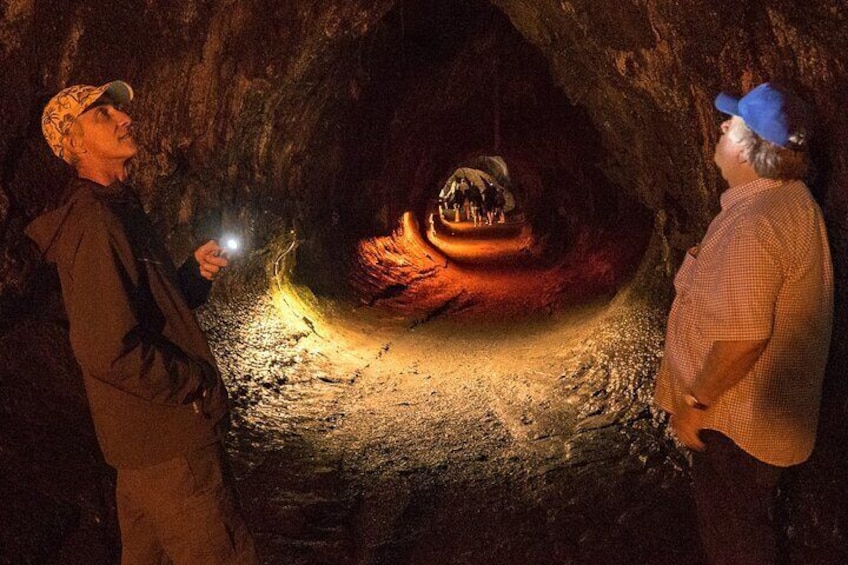 Lava tube in Hawaii Volcanoes National Park