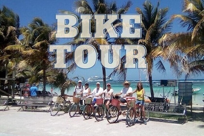 Costa Maya Bike sightseeing, beach day and lunch Excursión,free transportat...
