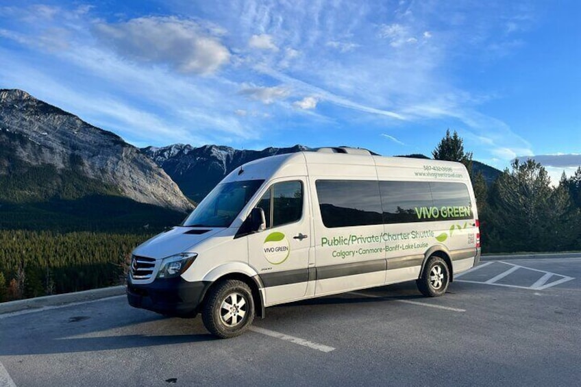 Banff (Canmore) to Calgary Public Shuttle
