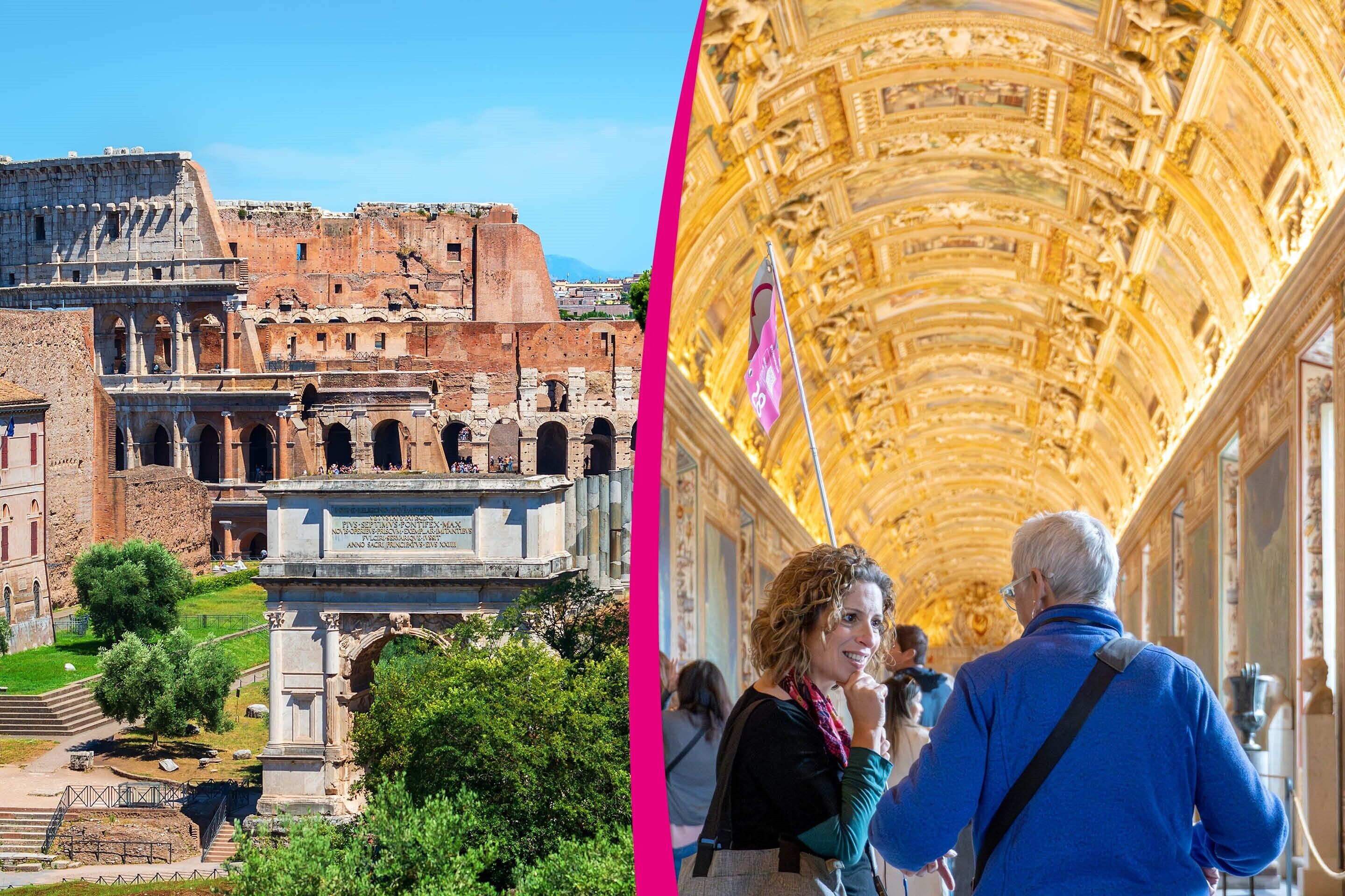 Rome in 1 Day: Vatican & Colosseum Guided Tour – Choose Your Option
