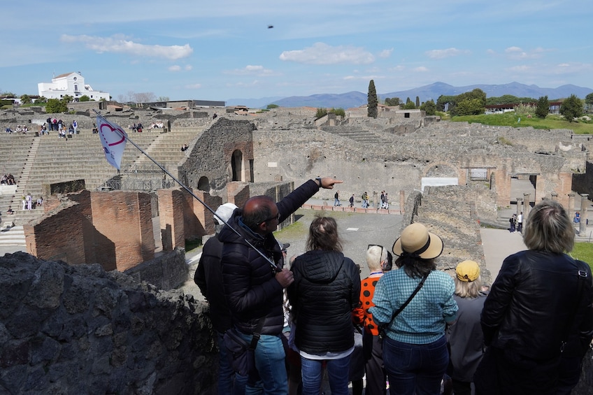 Pompeii Day Trip: Guided with optional pick-up or Ticket Only