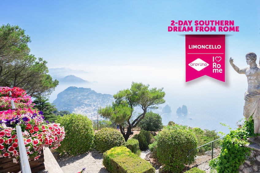 2-Day Southern Italy Tour: Naples, Pompeii, Sorrento & Capri from Rome