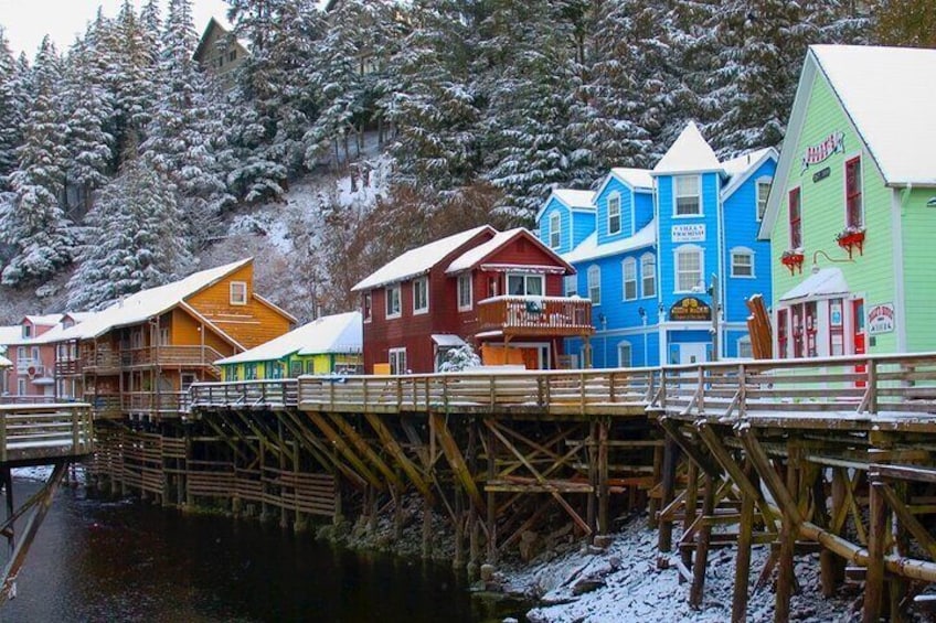 Creek Street in JANUARY!