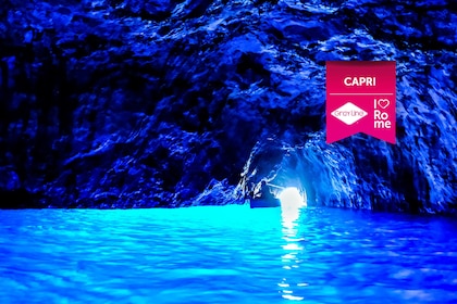 Visite entièrement guidée de Capri : excursion d'une journée de Rome à la g...