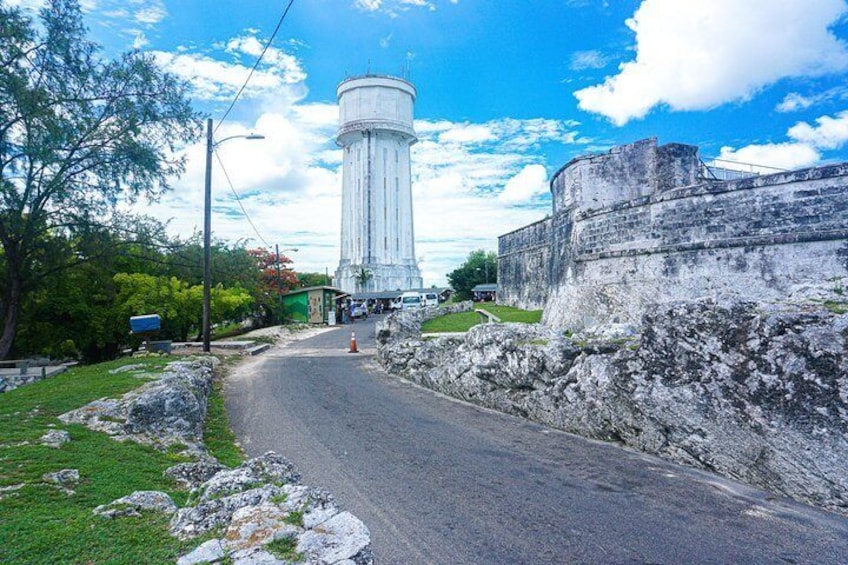 We'll take a look at the Water tower and take in the view from Fort Fincastle.
