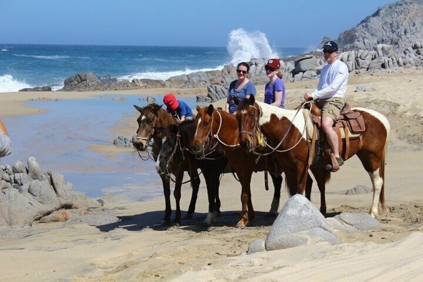 COMBO ATV & HORSEBACK Ride. Beach and Desert