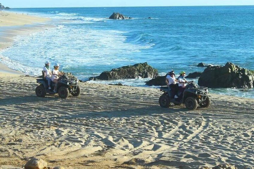 COMBO Horseback Beach Ride & Desert ATV Adventure in Los Cabos