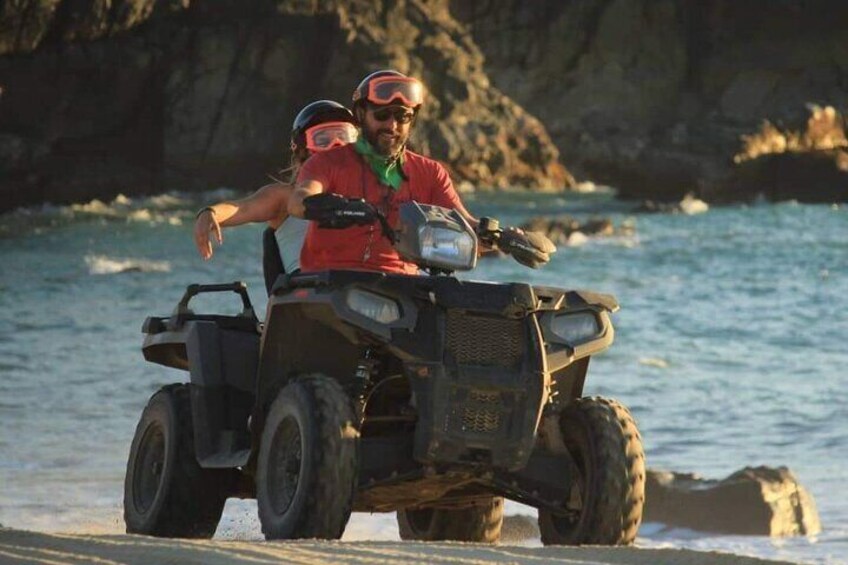 COMBO ATV & HORSEBACK Ride. Beach and Desert