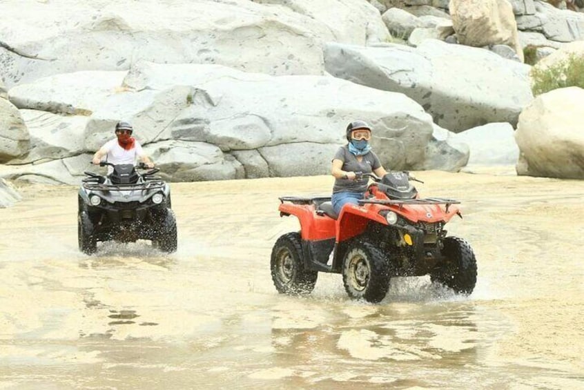 COMBO Horseback Beach Ride & Desert ATV Adventure in Los Cabos