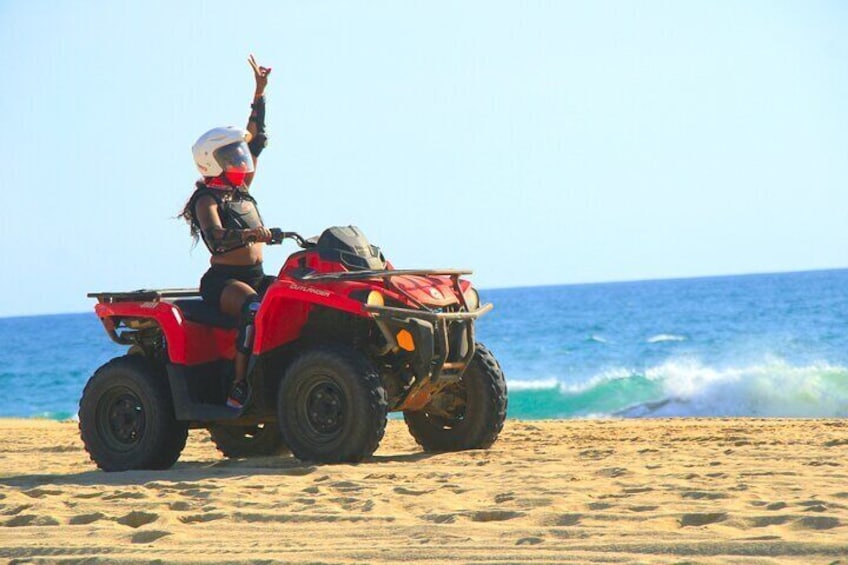 COMBO Horseback Beach Ride & Desert ATV Adventure in Los Cabos