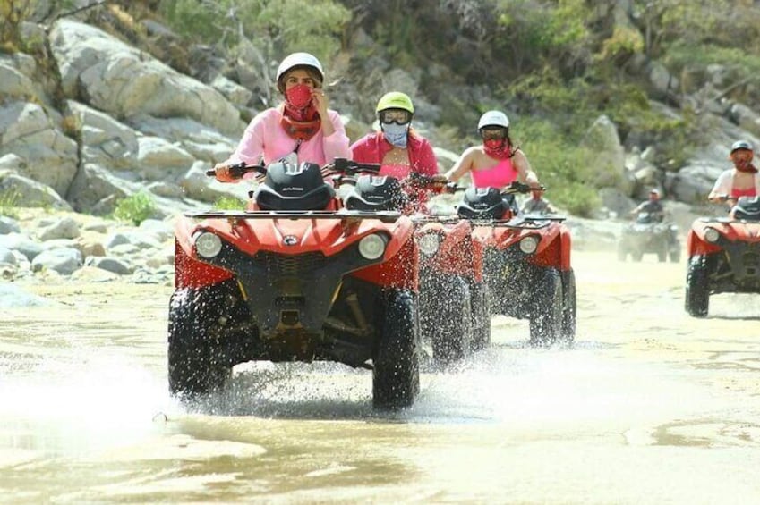 COMBO Horseback Beach Ride & Desert ATV Adventure in Los Cabos