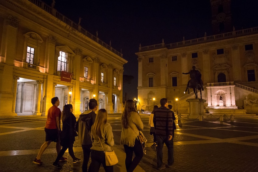 Colosseum by Night with Underground & Arena Access Tour