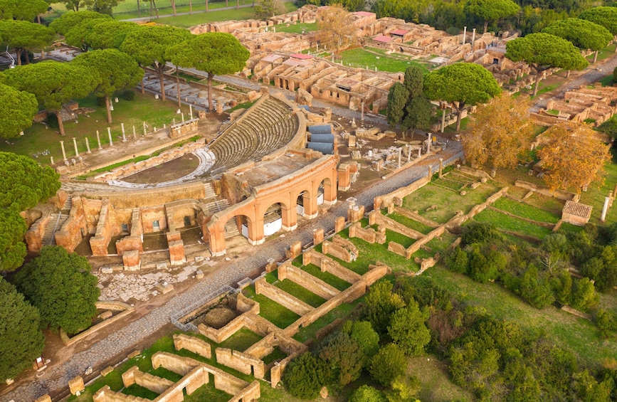 Ancient Ostia Antica Semi-Private Day Trip from Rome by Train with Guide