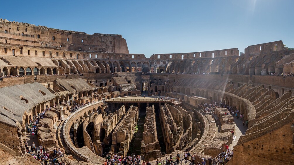 Day view of the Colosseum