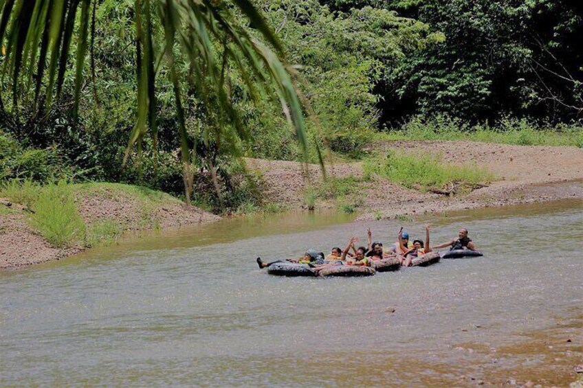 Cave Tubing and Zip line Combo Tour from Belize City