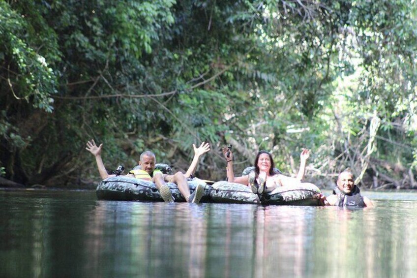 Cave Tubing and Zip line Combo Tour from Belize City