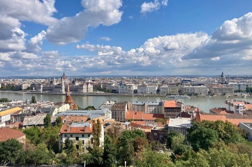 View from the Fishermen's bastion