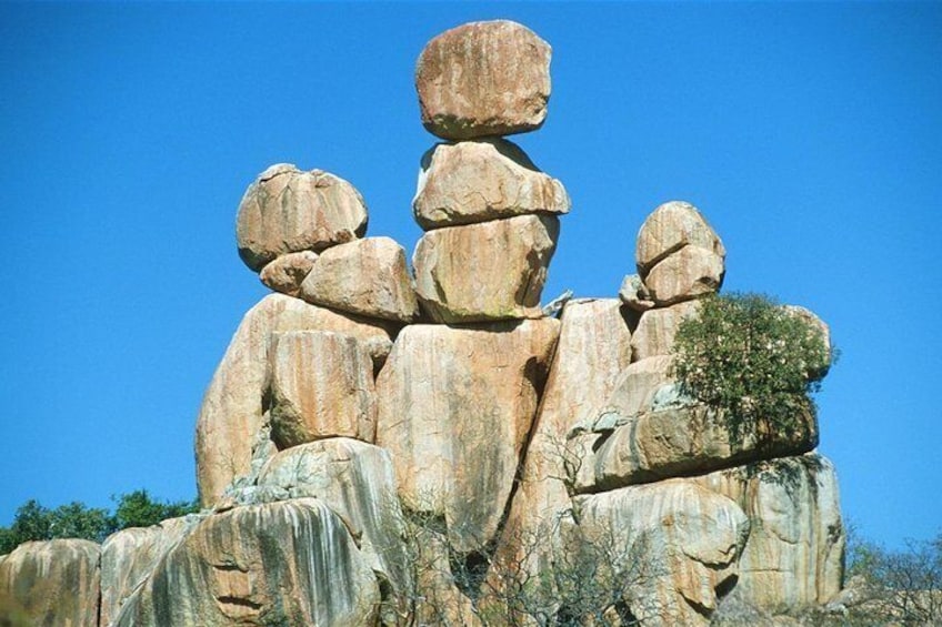 Granite rock outcrops