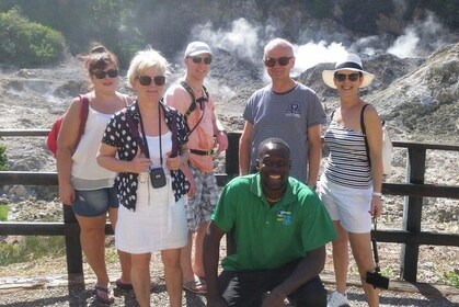 Trip to Soufiere: Volcano, Twin Pitons, Waterfall, Mud Bath & Botanical Gar...