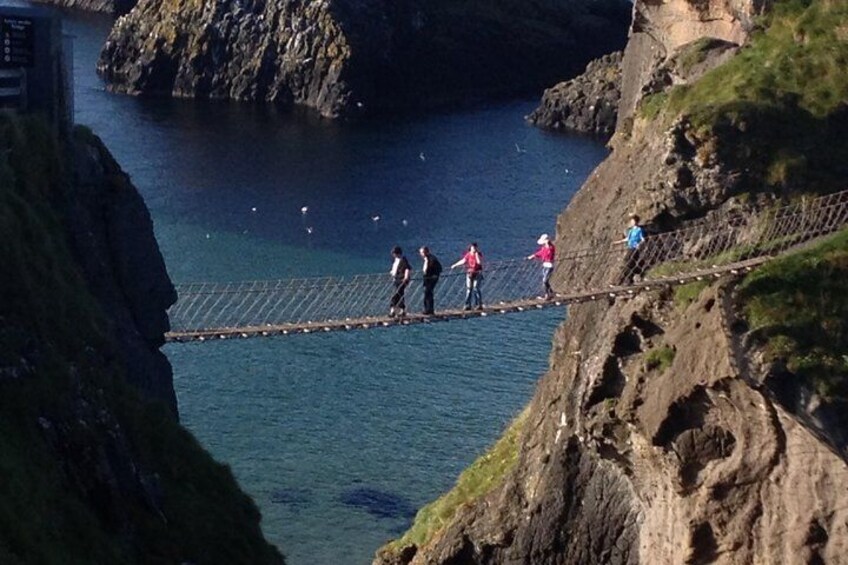 Carrick a Rede rope bridge