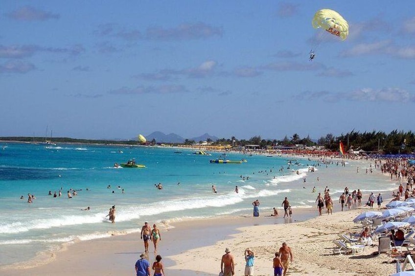 St Maarten Beach hopping tour (Oreint beach and Maho beach combo)