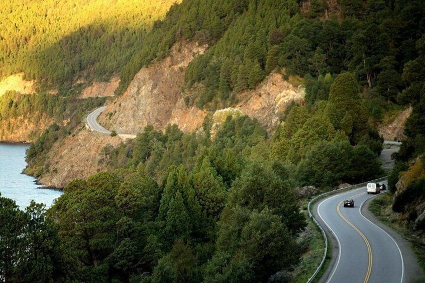 Route to Villa La Angostura
