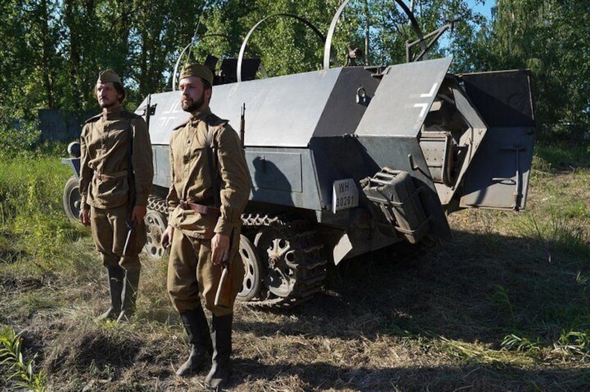 Real Tank Ride In Riga